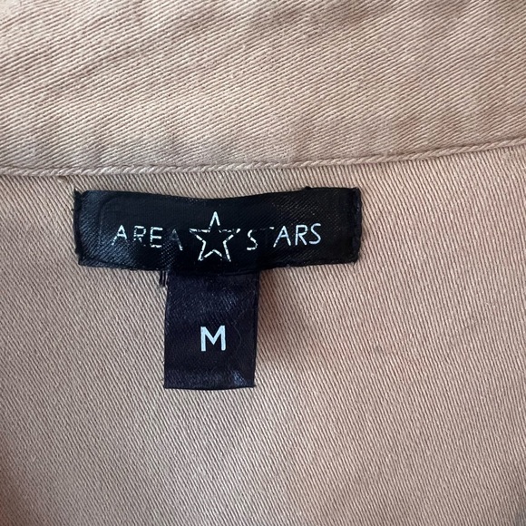 Areas Stars Shirt Dress ($195 retail) size Medium - Picture 2 of 11